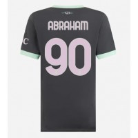 Dres AC Milan Tammy Abraham #90 Rezervni za Žensko 2024-25 Kratak Rukav